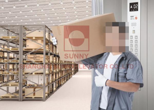 sala Gearless pequena da máquina 1000kg menos o elevador com 304 de aço inoxidável