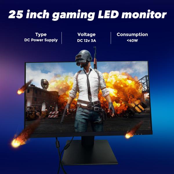 25 дюймовый 1080p 240hz 1MS LED игровой настольный монитор Free Sync DP HDMI Input