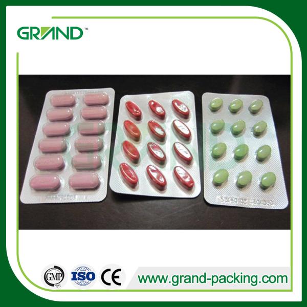 10-33 Times/Min Small Blister Packaging Machine Tablet Capsule Low Noise