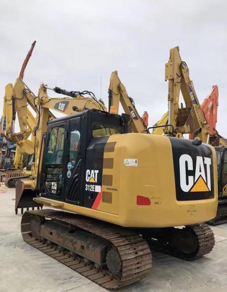 Excavadora Cat 312E de segunda mano para diversas aplicaciones de construcción