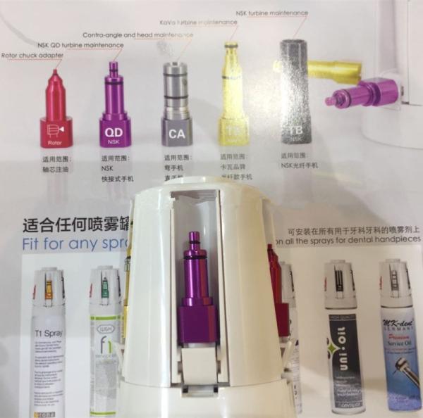 Plastic Oil Filling Cleaning Dental Handpiece Lubricator
