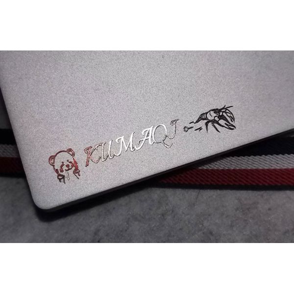 Custom Transparent Logo Trademark PVC Label Sticker High Grade Metal Separation
