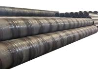 24inch tubería de acero espiral negra natural 0.6mm-100m m para la hidráulica