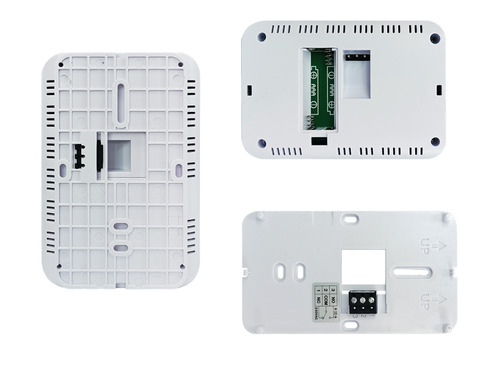 Riseem Белый цвет Omron Relay Digital Непрограммируемый комнатный термостат для отопительных систем