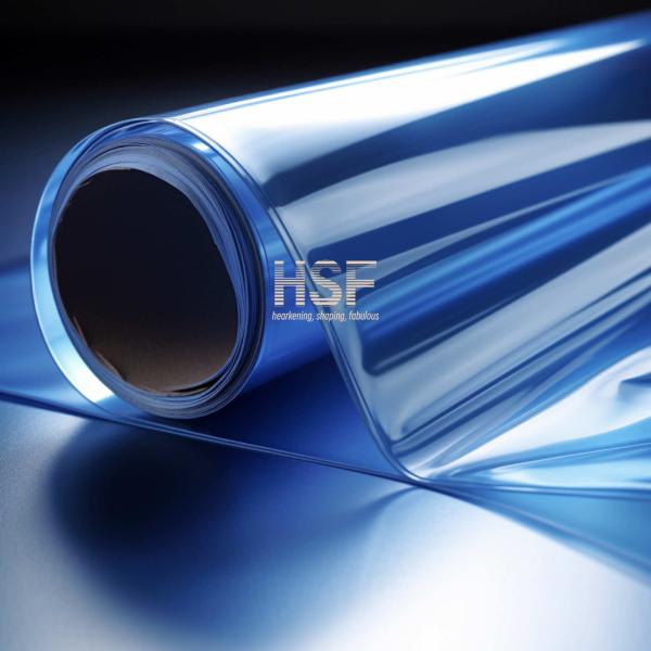 Film de protection antistatique en PET bleu de 36 um Emballage des dispositifs médicaux