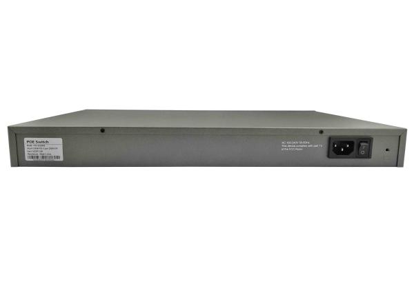 POE-S0224GB (24GE+2GE SFP) 24 Port Gigabit IEEE802.3af/at PoE Switch 350W Built-in Power Supply (Newly Developed)