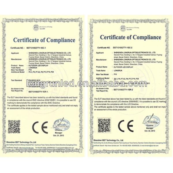 Сборка облегченного напольного экрана СИД P10 арендная высокая серая быстрая