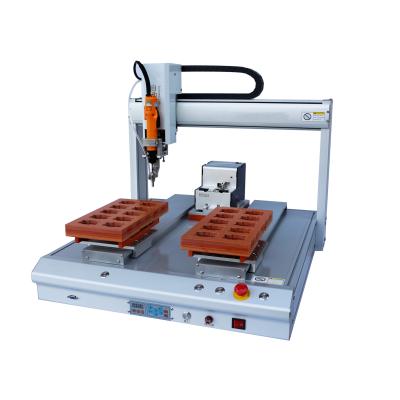 Double Station Screw Packing Machine Auxiliary Width 600mm Bolt Packing Machine