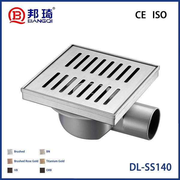DL-SS140 Drainage de plancher en acier inoxydable européen