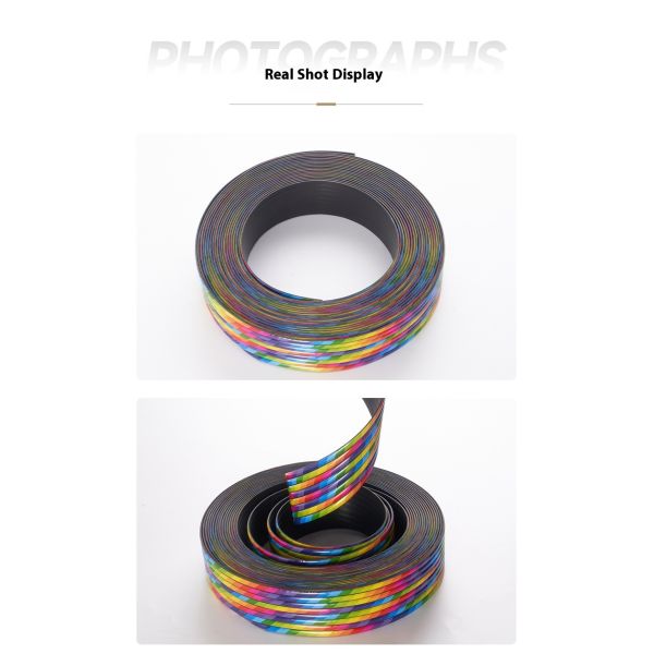 Plastic Gold Car Trim Strip Furniture Upholstery Bed Decorative Strips Edge Sofa PVC Edge Banding Without Tape