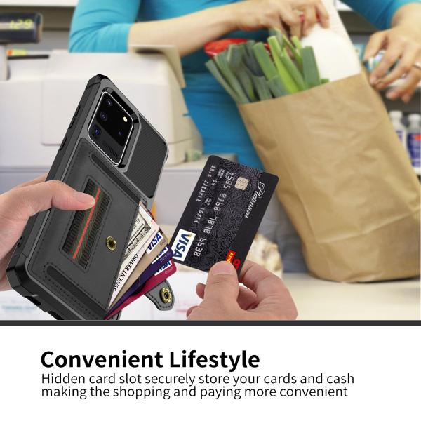 Случай случая мешка мобильного телефона Magsafe Samsung Dirtproof магнитный кожаный