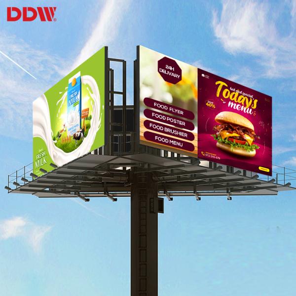 Outdoor Media Advertising IP65 Waterproof Exterior Video Wall LED P4 P5 P6 P8 P10 Outdoor Led Billboard Advertising Tesco