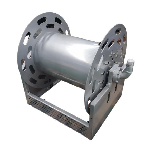 10m Heavy Duty Hose Reel Frame for Tanker Trucks Construction and 10 Meter Hose Maneuverability