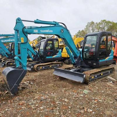 SWE70E 7t mini escavadeira usada Máquinas de construção de segunda mão