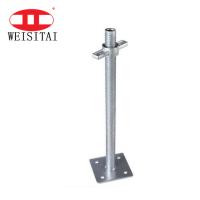 600 mm Partes do sistema de andaimes de base de jack oco ajustável