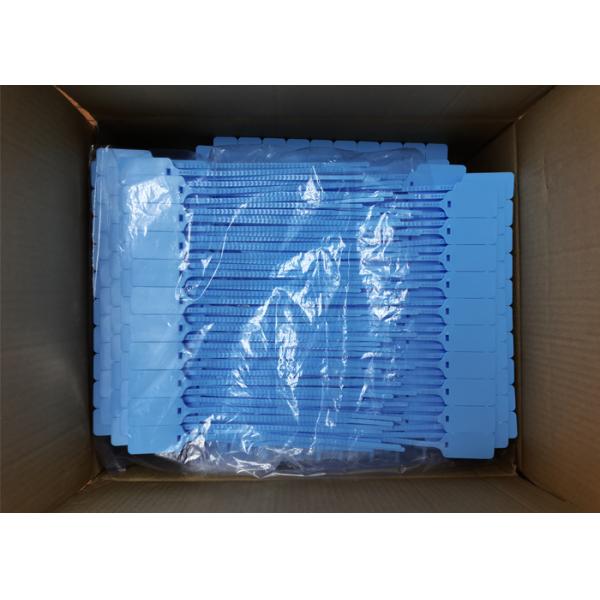 300mm Length Plastic Security Seals With 340 N Tensile Strength And Pull Tight Sealing
