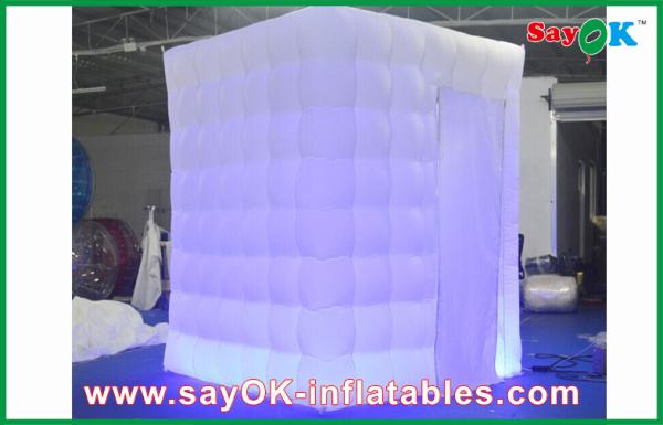 La cabina inflable 12 de la foto de la foto del estudio del paño durable inflable de Oxford llevó los colores para el banquete de boda