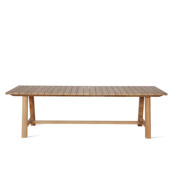 All Weather Luxury Rattan Outdoor Furniture Teak Outdoor Dining Set for Outdoor Leisure