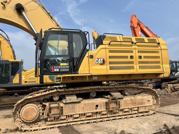 Original 74Ton Used Digger Construction Equipment Second Hand Cat374 Excavator
