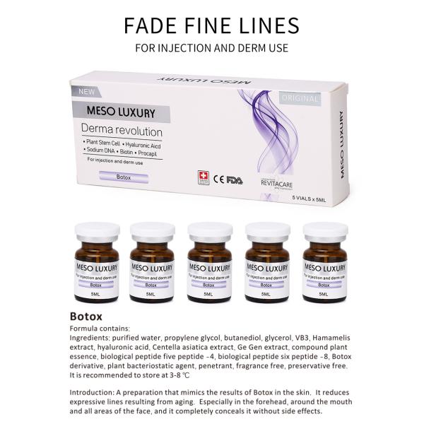 Private Label Best Weight Loss Body Fat Burning Anti Cellulite Belly Slimming Mesotherapy Serum Injection