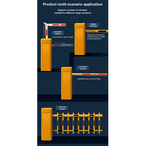 движения барьера стоянки заграждения 1400r/m ворота барьера прямого пластиковые автоматические