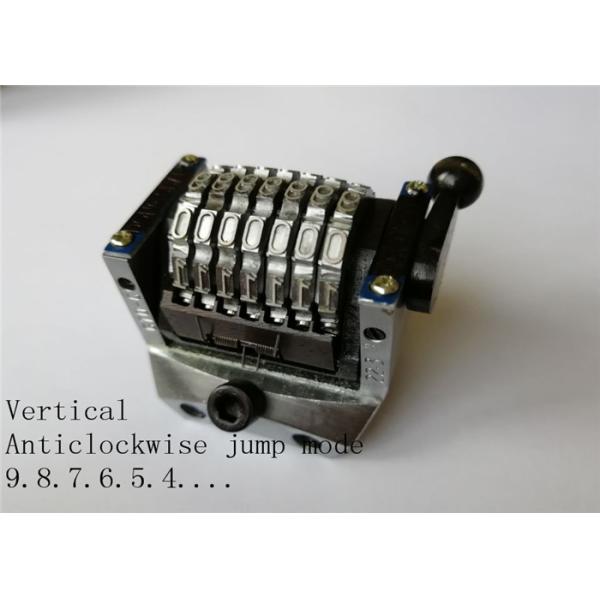 7 modo no sentido contrário às agulhas do relógio vertical do salto da máquina de numeração 22,3 giratórios dos dígitos GTO