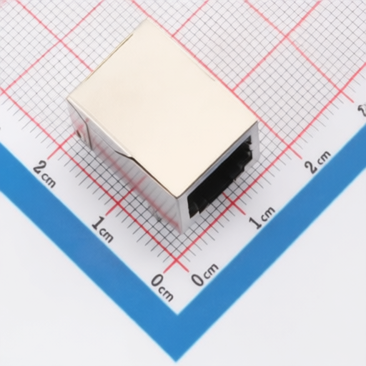 Robust Construction CAX RJ58-6P6C-QBWL PCB Jack with Copper Alloy Shield and Phosphor Bronze Contacts