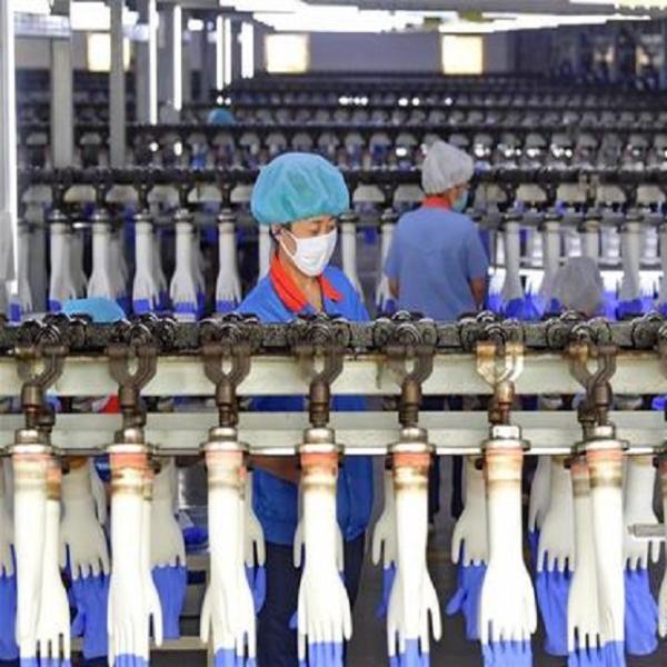 Medical Latex Gloves Production Line Nitrile Gloves Production Line Disposable