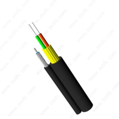 1 2 retiram o núcleo do cabo pendente de Ftth/autossuficiente fumo do cabo de fibra ótica GJYFJCH baixo