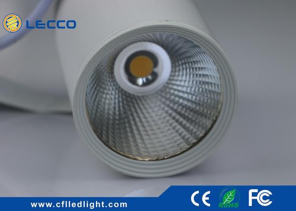 White LED Track Lights 15 Watt Modern Track Lighting High Lumen 1500 LM