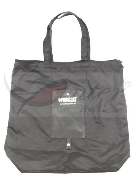 Customized Lightweight Foldable Shopping Bags / Reusable Foldaway Bags 18X19 