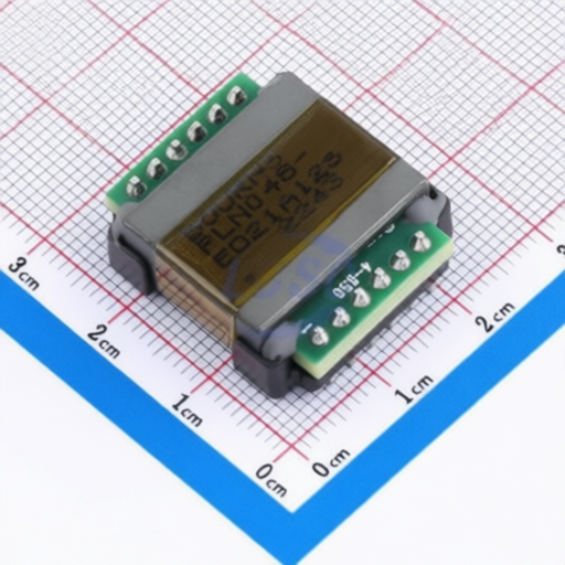 planar transformer BOURNS PLN048-ED21A12S with forward converter topology and low leakage inductance