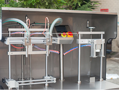 semi-automatic bottle/box oil sealing machine in business