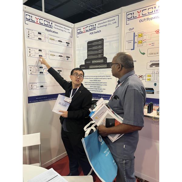 8 ports Gigabit Gestion du commutateur PoE SFP Fibre optique 120W Budget AC Entrée puce Realtek