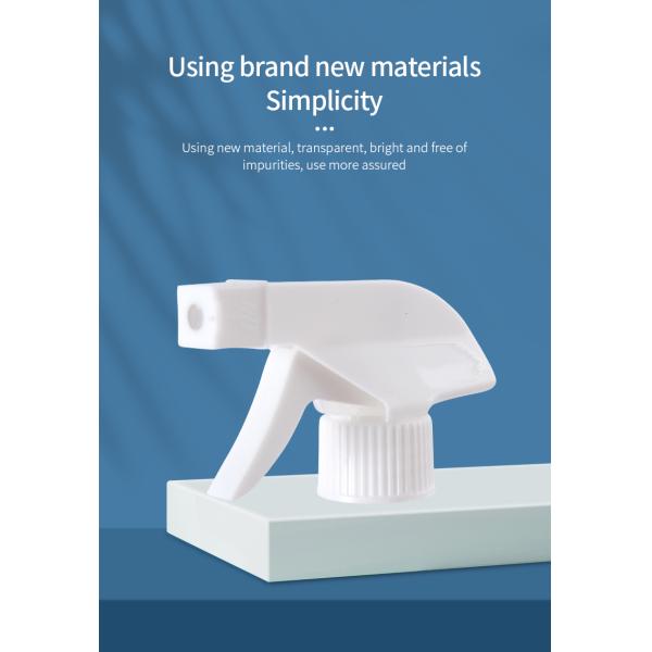 Non Spill Plastic Hand Foam Spray Nozzle Trigger Sprayer For Bottles Multi-functional