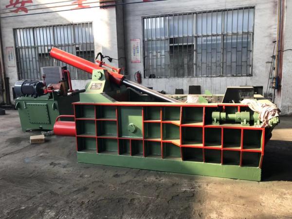 Máquina de embalaje de chatarra de metal con alta productividad y modo de operación automático