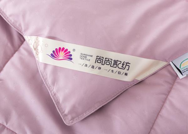 200*230cm Natural Peach Skin Fabric Fiber Quilts For Hotel Home