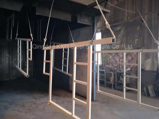 Powder Spraying Prefabricated Wrought Iron Gate Rails Fence Load-bearing Capacity