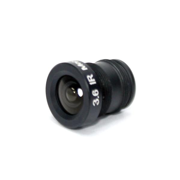 Metal Glass Half Snail 85 Degree 3.6mm M12 Camera Lens