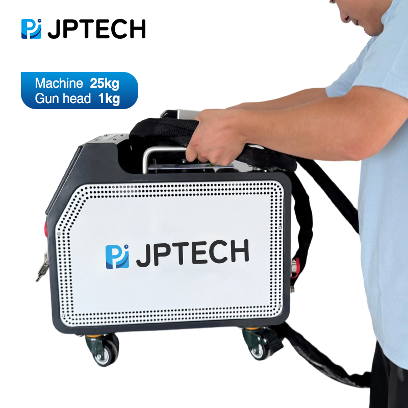 200W 300W Pulse Laser Cleaning Machine with JPT Laser Source for Automotive Parts Stainless Steel Aluminum Wood Paint