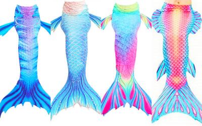 Holiday Mermaid Tails For Adults Swimming Special Design Shinny Finish