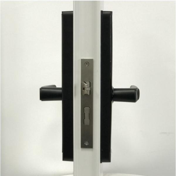 Биометрический жилой электронный замок Черный дом / Домашний замок отпечатков пальцев