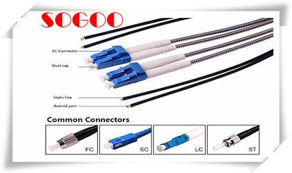Armoured Branch Outdoor CPRI Fiber Cable GYFJH 7.0mm 2 Cores LSZH G657A2
