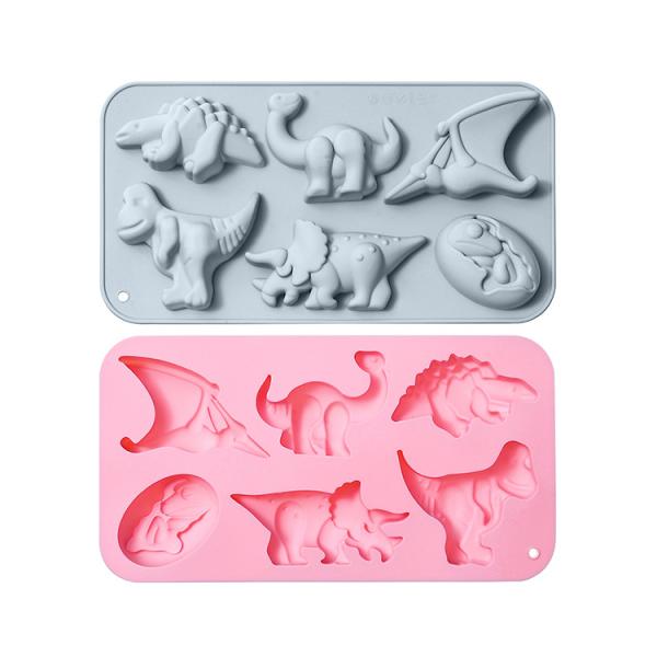 3D Animals Silicone Molds Themed Baking Mould Tray DIY Baking Tool for Chocolate Cake Dessert Candy Mousse Pastry