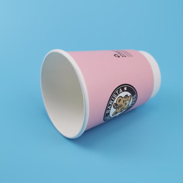 12oz Hot Coffee 89MM Disposable Bubble Tea Cups