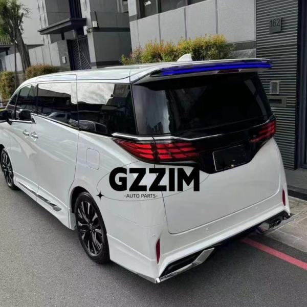 Toyota Alphard Vellfire серии 40 Задний спойлер ABS Пластиковый электрический спойлер