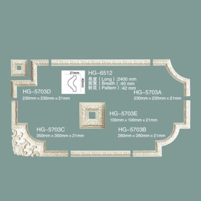 Moulures de coin décoratif HG-5703C
