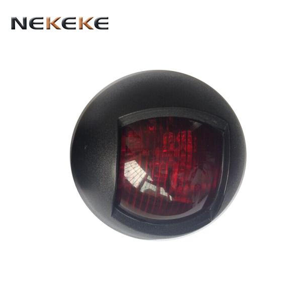 Feux de navigation LED rouges et verts 12V 24V 5W résistants à la corrosion pour yachts et bateaux