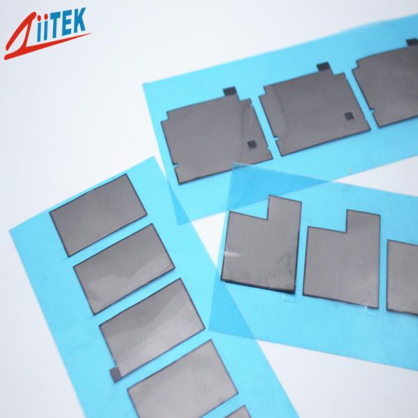 High Performance 85 Shore A Thermal Graphite Sheet 6.0W/MK With 0.25mm Composite Thickness