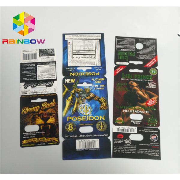 УЛЬТРАФИОЛЕТОВАЯ карта волдыря печатания упаковывая карты волдыря бумаги бутылки масла КБД/электронный патрон Вапе